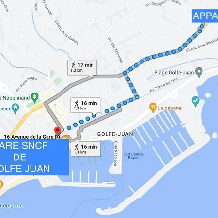 דירה Pws Cosy 1 Bed In Golfe Juan - Tennis Pool &